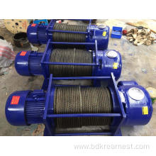 multi-function steel wire rope electric winch hoist